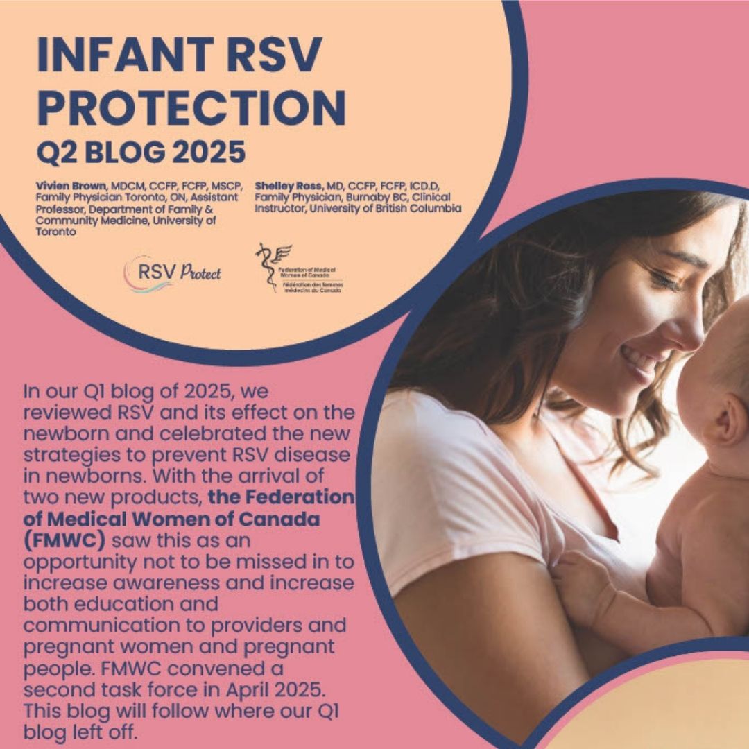 FMWCanada (@fmwcanada) on Twitter photo RSV Protect Infant RSV Protection Q2 2025 Blog now available: cstu.io/85d6b9
Led by FMWC and Co-Chaired by <a href="/DrVivienBrown/">Dr. Vivien Brown</a> and <a href="/DrShelleyRoss/">Dr. Shelley Ross</a>, RSV protect aims to protect newborns from RSV disease. Find out more at: cstu.io/ef1bbd RSV Protect Infant RSV Protection Q2 2025 Blog now available: cstu.io/85d6b9
Led by FMWC and Co-Chaired by <a href="/DrVivienBrown/">Dr. Vivien Brown</a> and <a href="/DrShelleyRoss/">Dr. Shelley Ross</a>, RSV protect aims to protect newborns from RSV disease. Find out more at: cstu.io/ef1bbd