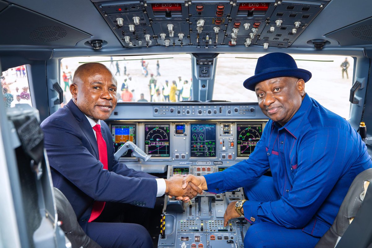 Peter Ndubuisi Mbah (@pnmbah) on Twitter photo Today, we have our own airline. This vision could not have been realized without the immense support of President Bola Ahmed Tinubu <a href="/officialABAT/">Bola Ahmed Tinubu</a>, the Honourable Minister of Aviation and Aerospace Development, Mr. Festus Keyamo <a href="/fkeyamo/">Festus Keyamo, SAN, CON, FCIArb (UK)</a>, and the dedicated teams in the ministry Today, we have our own airline. This vision could not have been realized without the immense support of President Bola Ahmed Tinubu <a href="/officialABAT/">Bola Ahmed Tinubu</a>, the Honourable Minister of Aviation and Aerospace Development, Mr. Festus Keyamo <a href="/fkeyamo/">Festus Keyamo, SAN, CON, FCIArb (UK)</a>, and the dedicated teams in the ministry