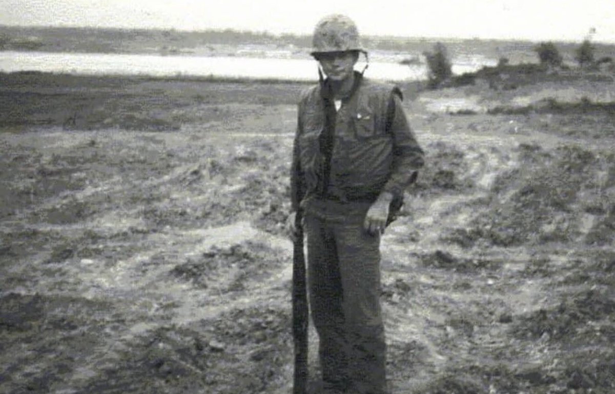 SoldiersWhisper's tweet image. “My pal Jack Lemons, a U.S. Navy Seabee in Vietnam 55 years ago. We are still in touch.  He is now a retired Baptist Minister in North Carolina.”
- Terence Patrick Molinari

Visit and “follow” @SoldiersWhisper Veteran tribute page

#seabees
#VietnamWar
#Faith