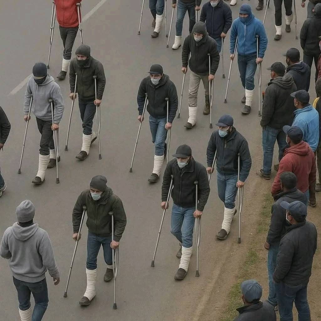 Kenyans heading to a polling station 2027