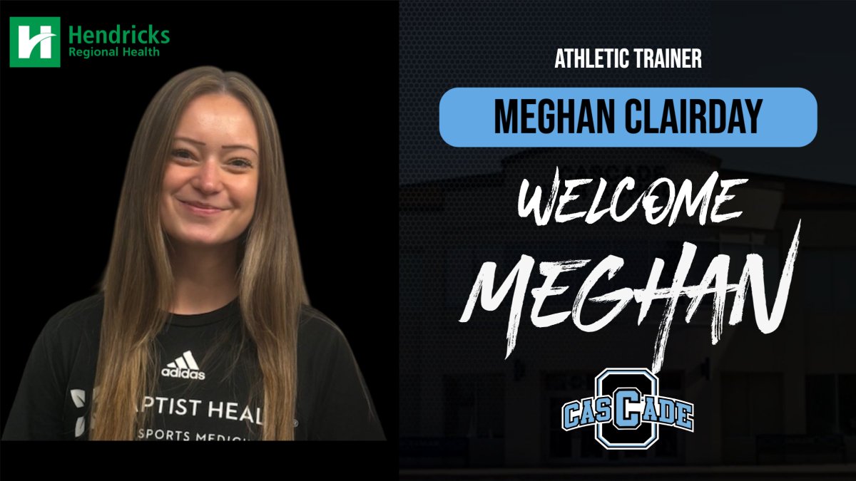 Big welcome to our new athletic trainer, Meghan Clairday!  We are excited to have Meghan join the Cascade family!