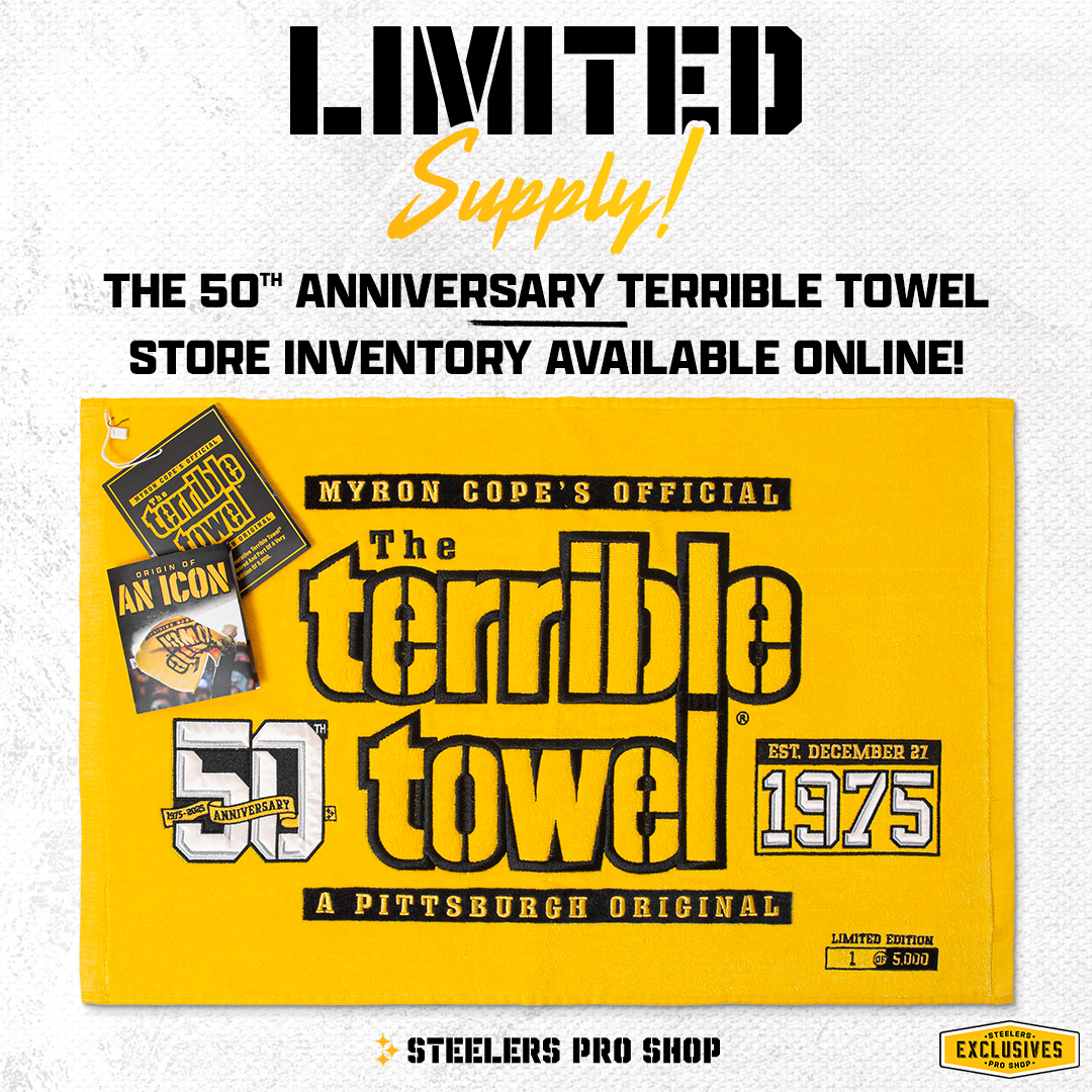 SteelersShop's tweet image. Our in store stock is now available online 🤩
LIMITED QUANTITIES ➡️ bit.ly/4nzhum1