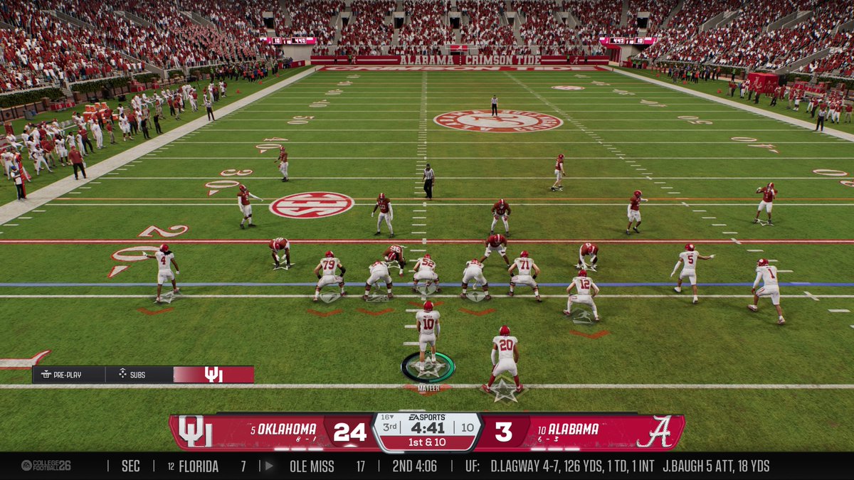 SoonerFocus's tweet image. Time is a flat circle