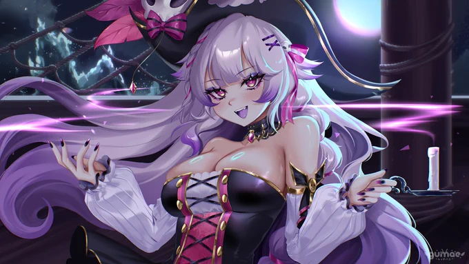 I'm Gumae!! a digital red bunny artist I draw a lot of cute/cool girls and vtuber models! #PortfolioDay #PORTFOLIODAY2025