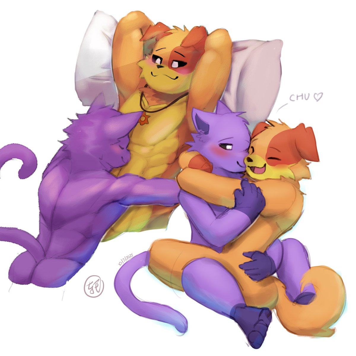 ☀️🌙
#catnap #dogday