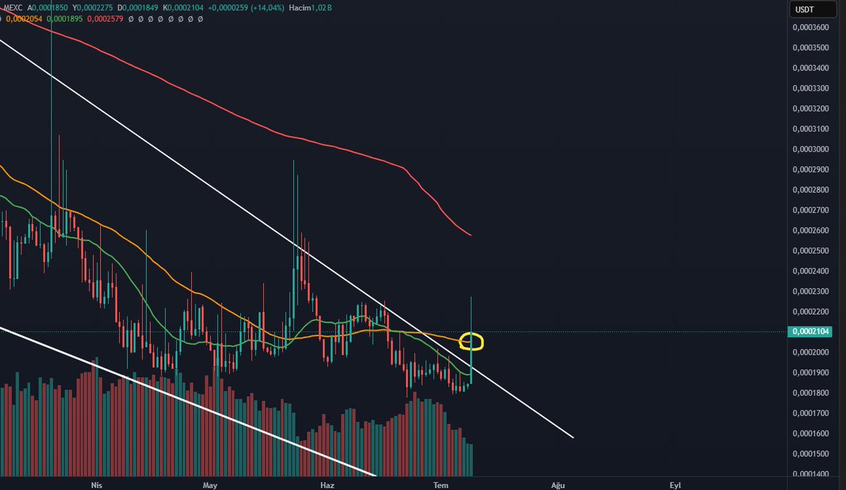 cryptoDesann's tweet image. The reward for years of patience may finally be coming...
The chart is speaking: downtrend broken, resistance ahead.
Now it’s time for the believers to win. 💎
Not financial advice.
#OMI #VeVeFam $omi #VeVe #crypto #DiamondHands