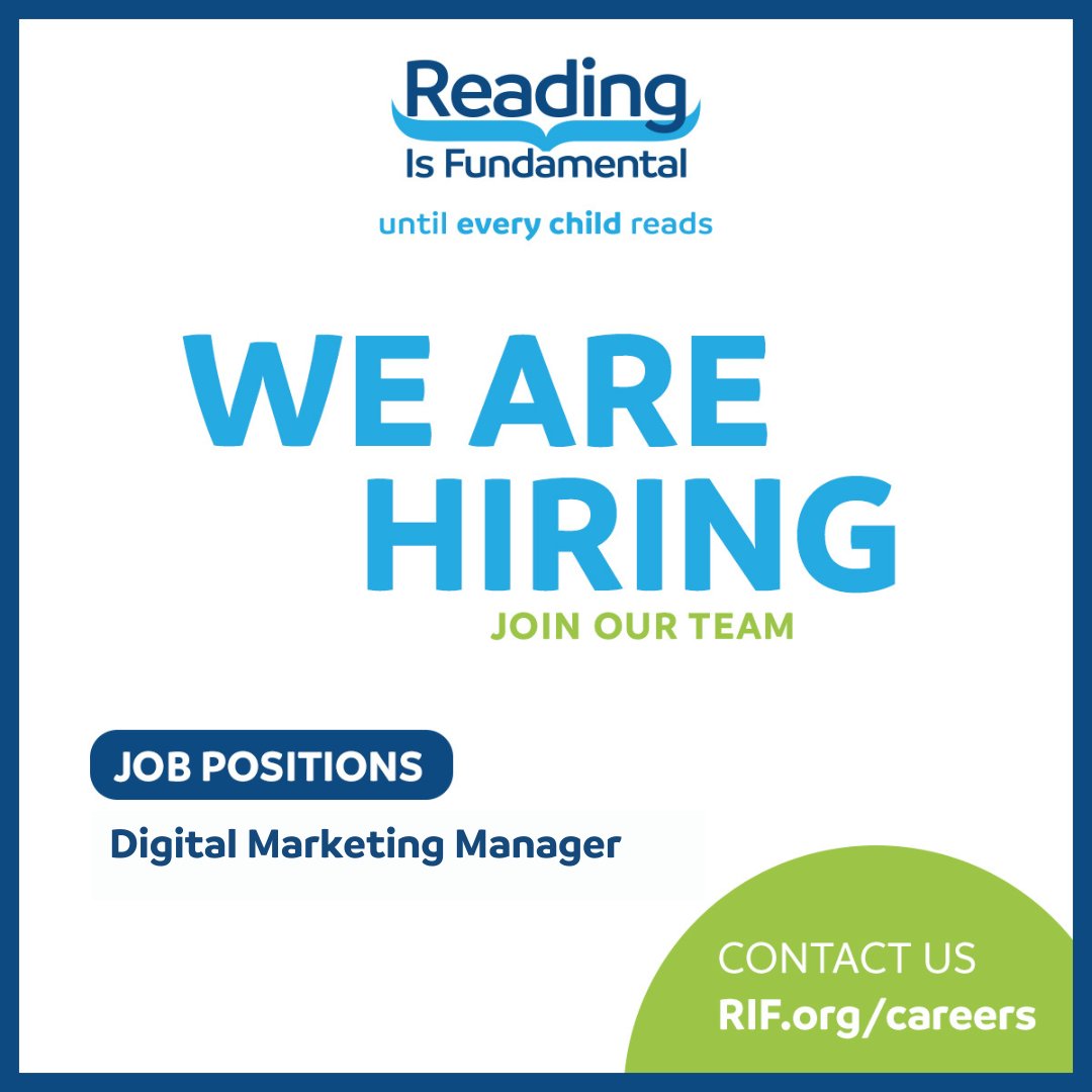 RIFWEB's tweet image. #RIF is seeking a strategic Digital Marketing Manager to manage & optimize our digital presence. This position will also lead SEO/organic strategies, AI search readiness, Google Ad Grants campaigns, paid digital advertising, & more! Visit: bit.ly/3TwCCeN #WorkwithRIF