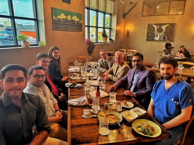 MUneurosurgery's tweet image. Dr. Paul Camarata visited with our residents and faculty and lead an educational posterior fossa cadaver lab. Thanks to Dr. Camarata for his time and expertise! Thanks to @StrykerEndo for hosting the lab! #neurosurgery #meded
