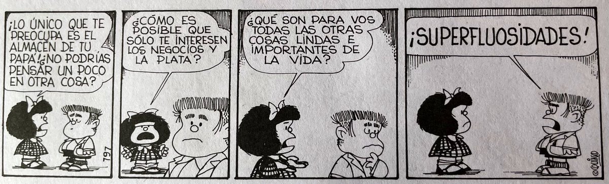 Tan lindas que son las “superfluosidades” de la vida.