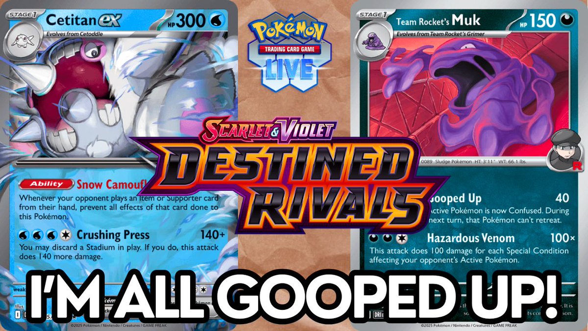 TrustYourPilot1's tweet image. I have a new VODs channel on YouTube!
It’s where you’ll find past streams of Cetitan ex, Persian ex, Electivire ex, and more PTCGL bugs than you ever thought possible.
And if you help get it to 500 subscribers I’ll let the community pick the name!
youtube.com/@TrustYourPilo…
