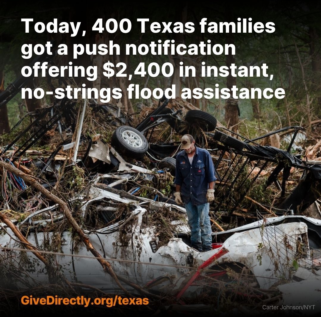 GiveDirectly💸 tweet media