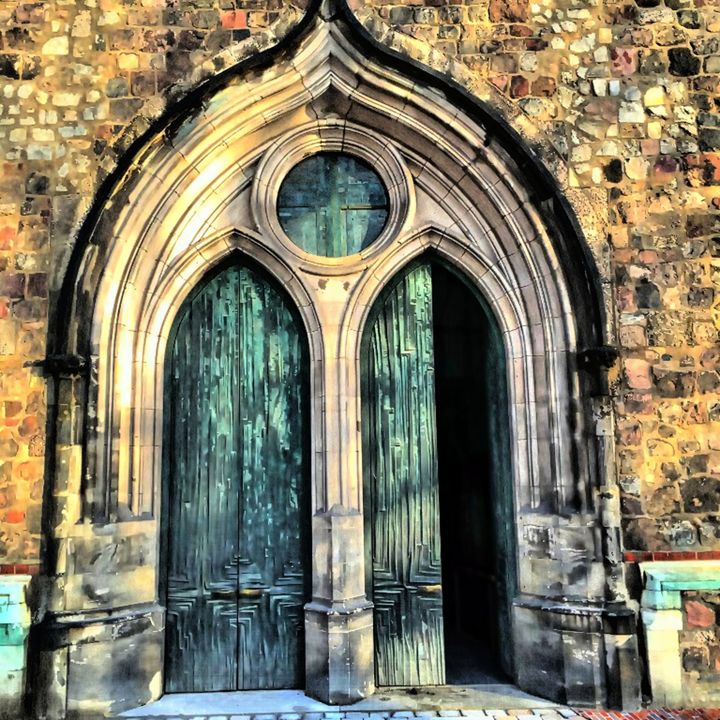 Art of the Day: "Enter Ye the Kingdom of God". Buy at: ArtPal.com/Altiora?i=1425…