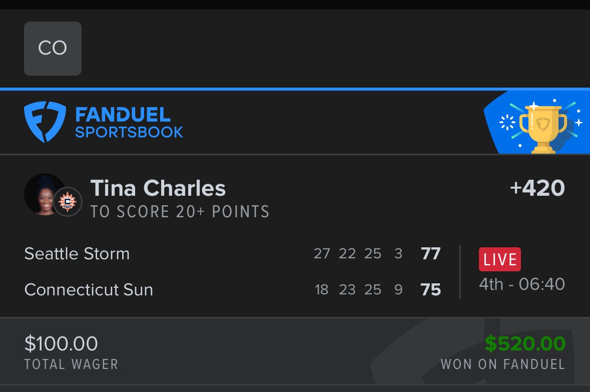 Thannh's tweet image. Woke up at 5am saw the plays and put everything in besides Tina 🤦♂️ 😆 took it at the half and slammed it after seeing 10 in the half 🫡 cap max it out @LCapitanBets