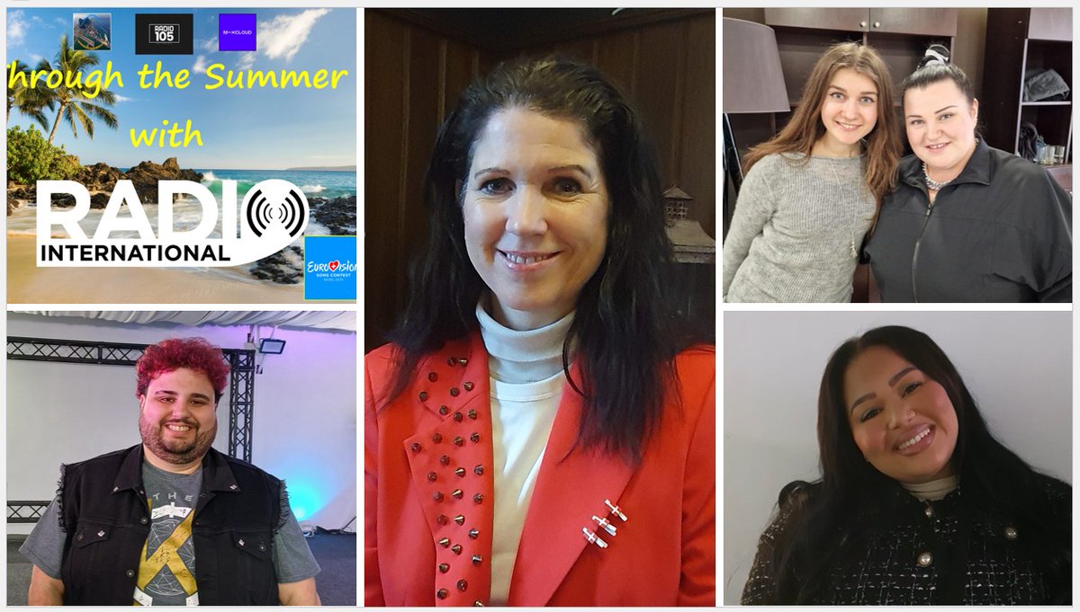 LIVE TONIGHT AT 7pm CET: Radio International, the Ultimate Eurovision Experience - Wed 09 Jul 2025. Details of the show are on radiointernational.tv Tune in via m.mixcloud.com/live/Eurovisio…
#eurovision #esc #world #UnitedByMusic  #JerryHeil #Destiny #MatthewCilia,#Gunvor
