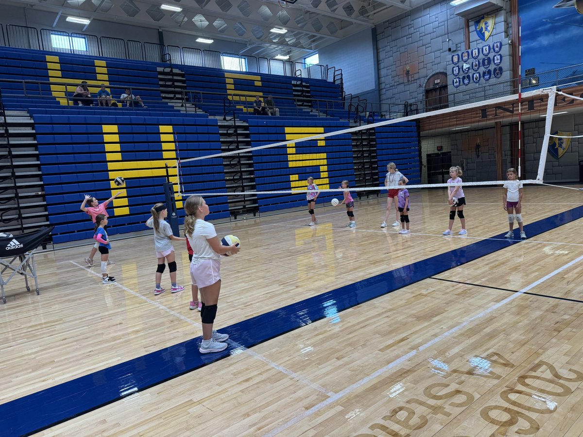 Day 2 of Castle Volleyball Camp! Tonight’s theme is Pink Out.