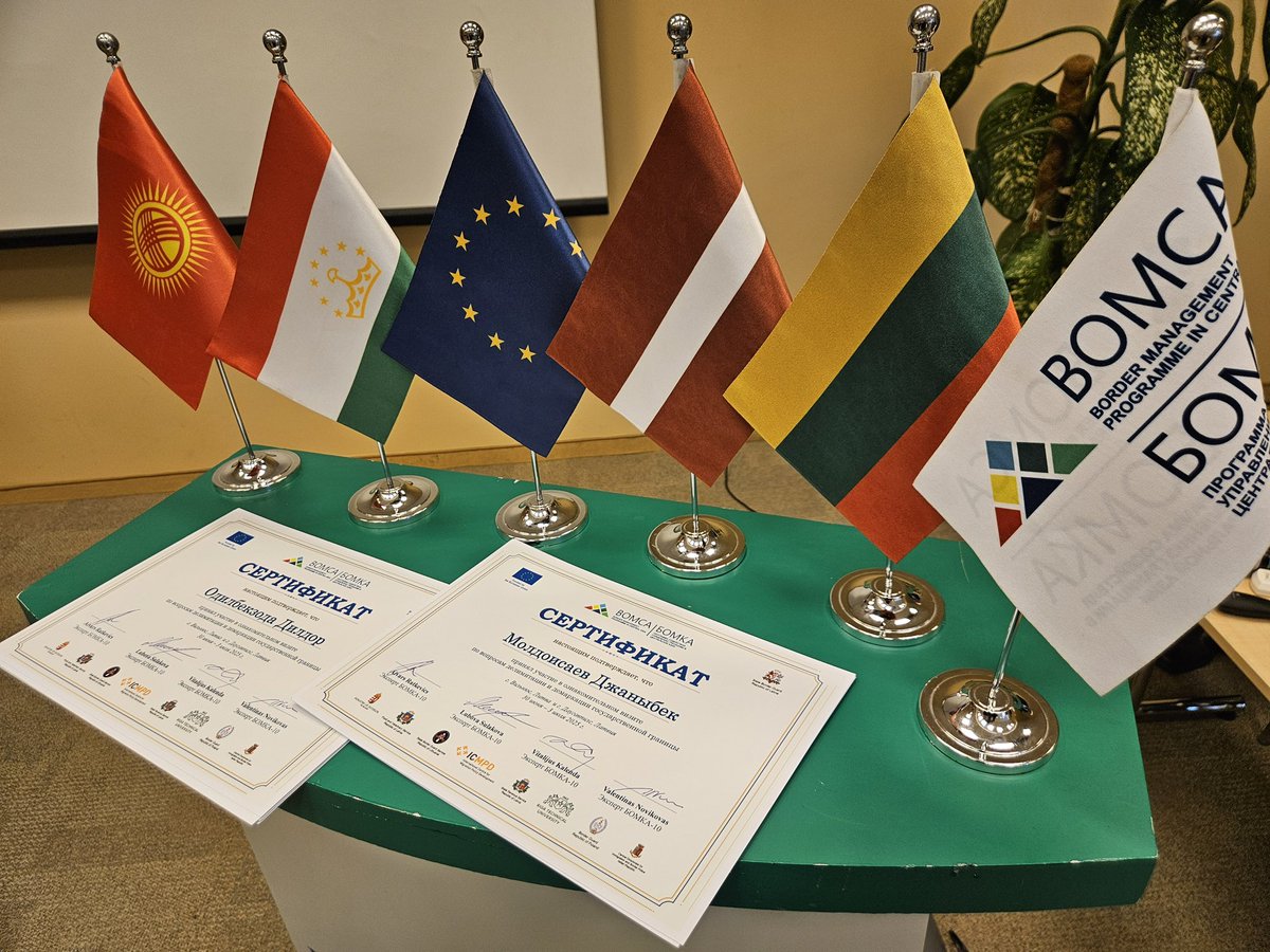 Border Management Programme in Central Asia tweet media