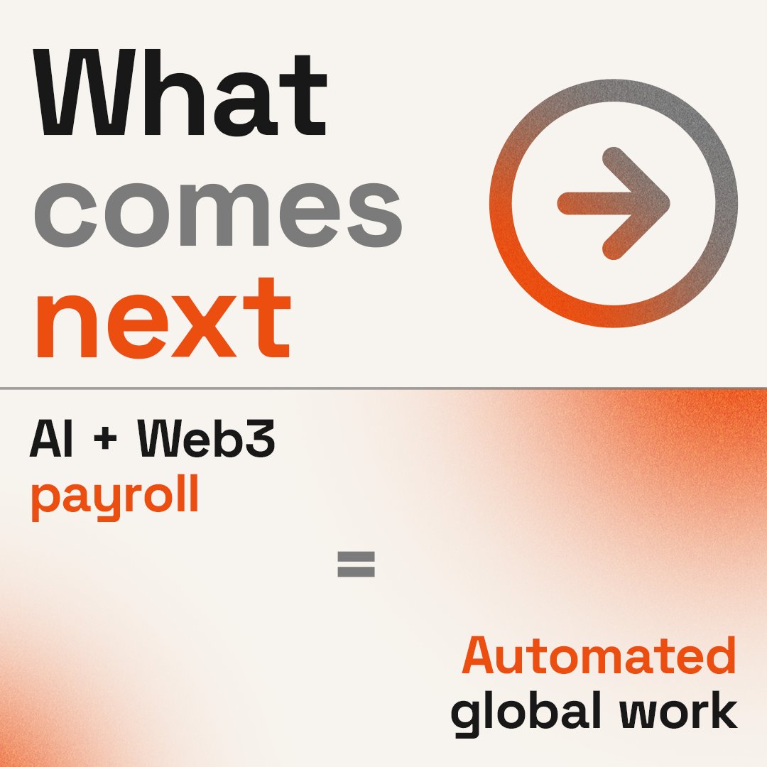 SendWageIO's tweet image. What comes next? 👉
 AI + Web3 payroll = Automated global work
@SendWageIO is building it.
Stablecoins. Transparency. Offramps. Ecosystem power.

Ready to scale with the future?
🔗 sendwage.io
#Web3Payroll #SendWage #FutureOfWork #CryptoSalaries