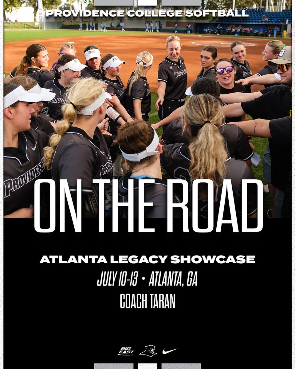 PCfriarsoftball's tweet image. Quick turn around with a stop in Friartown and we are off again to find Future Friars 😎😎
Let’s us know where you’ll be! ⬇️⬇️⬇️
Coach @TaranAlvelo14 will be in Atlanta at @legacyshowcase1!
Coach @KelseyChrist221 will be in Chicago at @ERIStourney!
#HereToWin