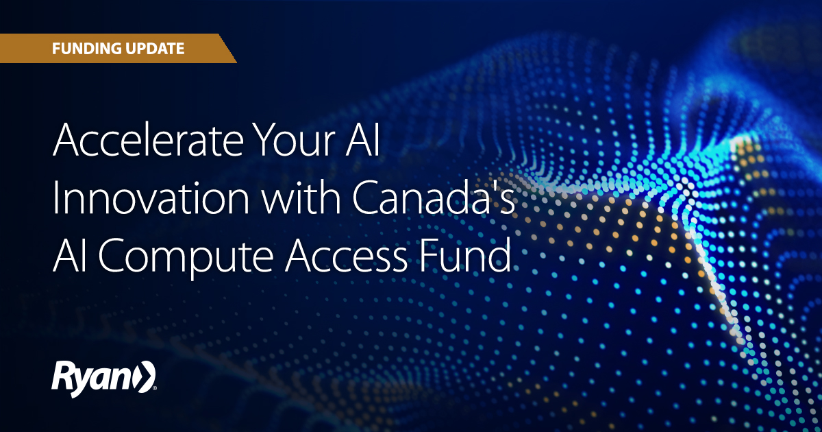 The new AI Compute Access Fund offers up to $5M per project to help Canadian SMEs access the high-performance computing they need to build and scale AI technologies. 🚀 Deadline to apply is July 31, 2025!  

Learn more: tax.ryan.com/ai-compute-acc…
