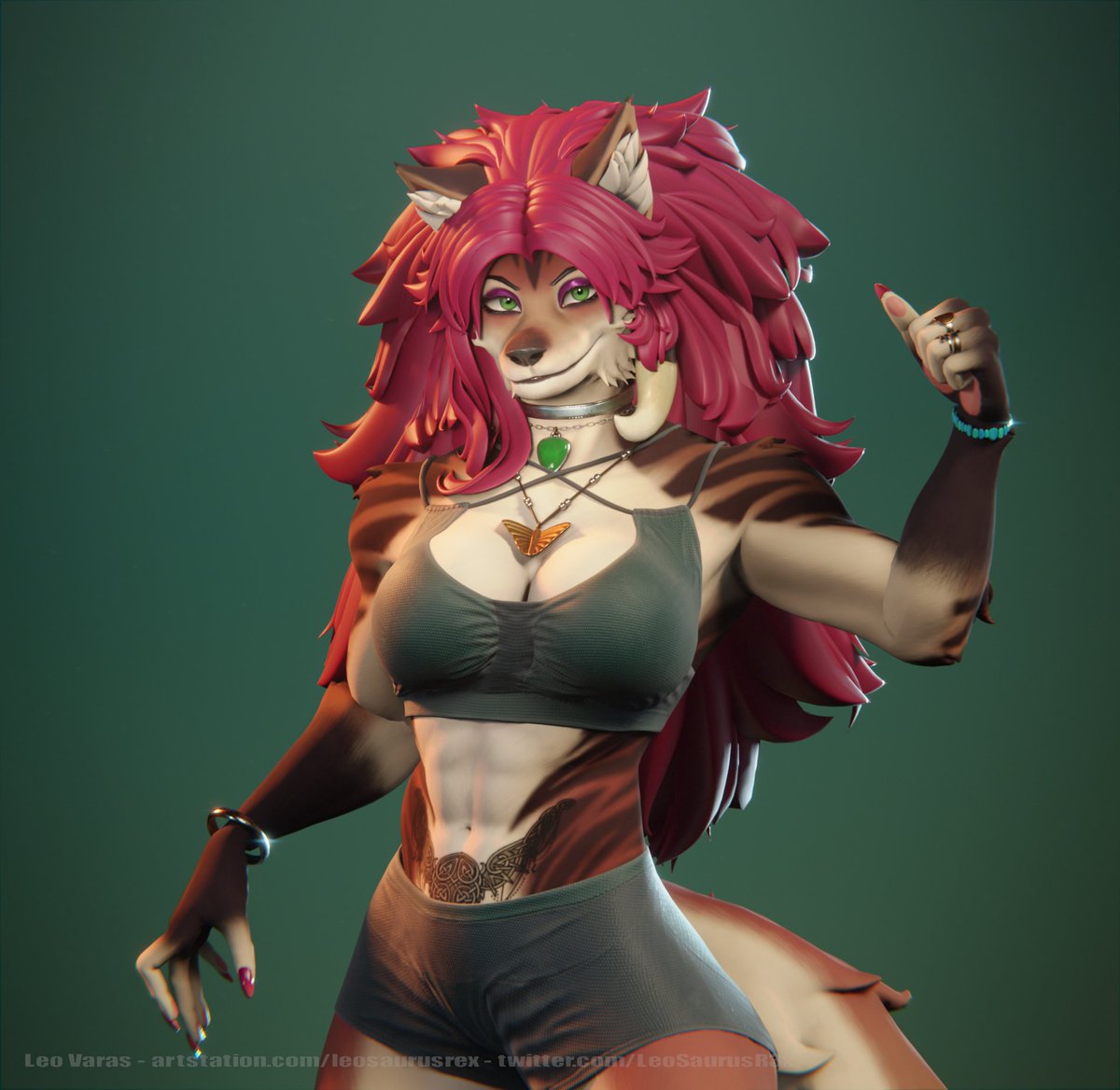 LeoSaurusR3x's tweet image. Hi leo im portfolio day and i make 3D "RTX-ON" vtuber models