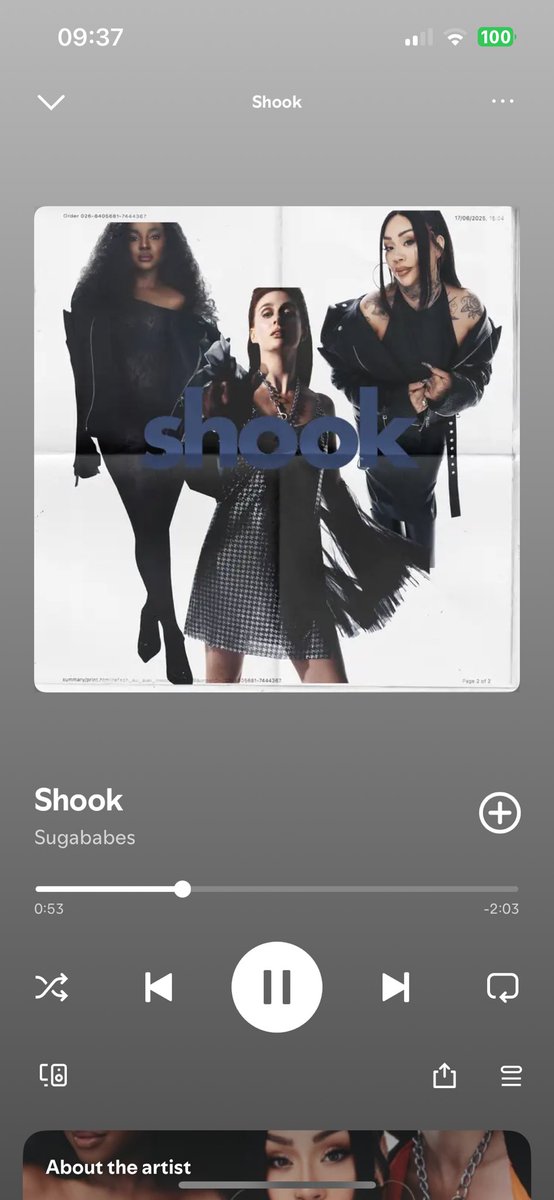 MrDariusMcG's tweet image. Loving the new @Sugababes song #shook cannot wait for this album all of the singles have been 馃敟 #sugababes