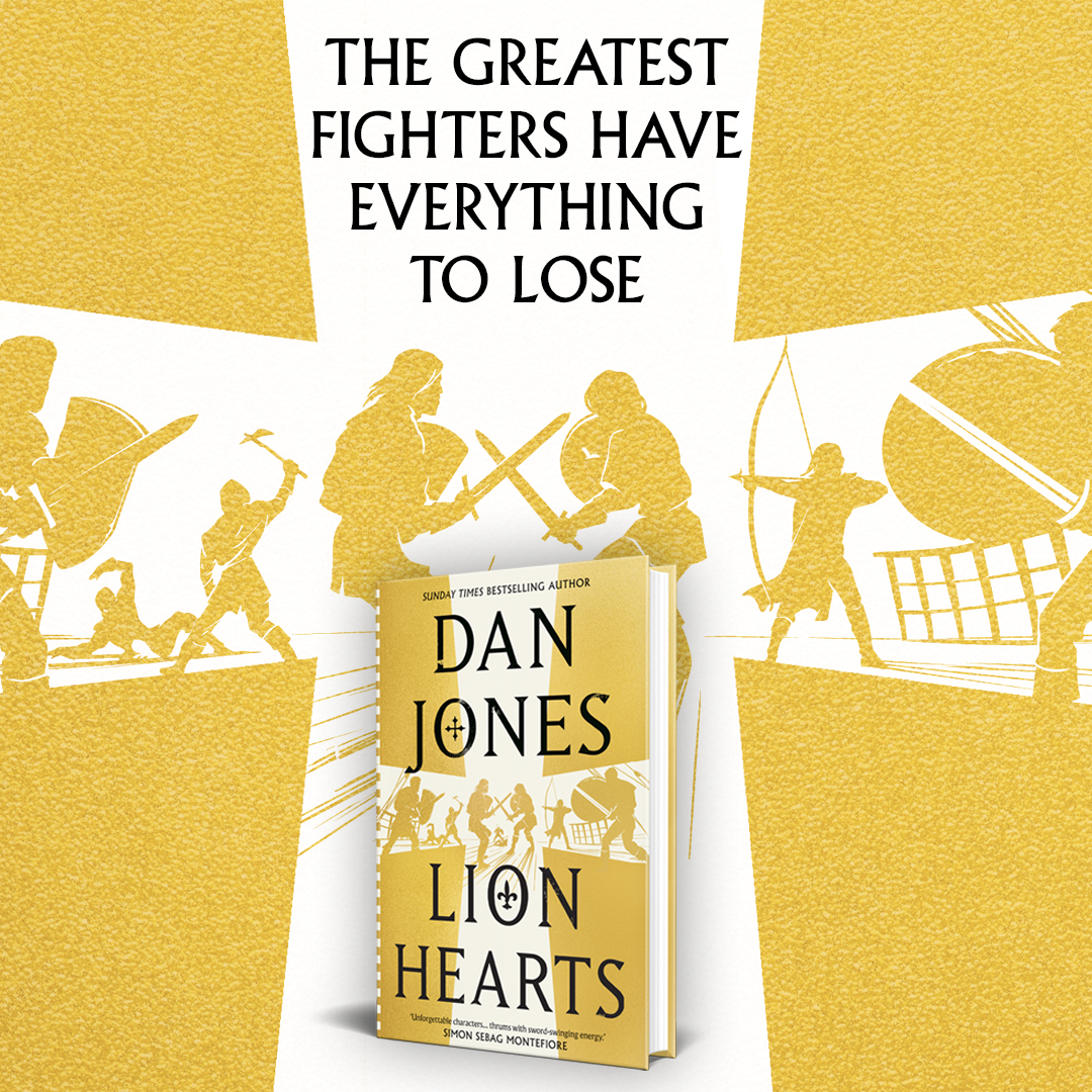 'A rip-roaring series' ⭐⭐⭐⭐⭐ 
'Lion Hearts is full of pirates, treasures and skullduggery' ⭐⭐⭐⭐⭐ 

We are loving the early NetGalley reviews for #LionHearts, the unmissable conclusion to the #EssexDogs trilogy by <a href="/dgjones/">Dan Jones</a> 👉 geni.us/lionhearts