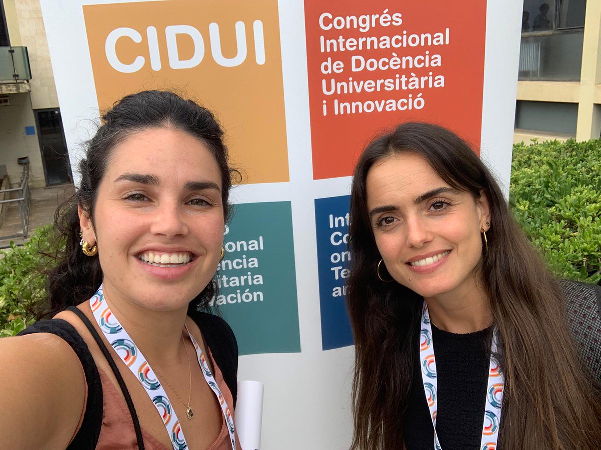argeturv's tweet photo. 🌍Avui, la Tania (@tania_molero) i la Marta (@Marta__Queralt), membres del nostre grup @argeturv, han presentat el projecte #PerATothom: Tecnologies digitals per fomentar la inclusió educativa al congrés 'CIDUI: Congrés Internacional de Docència Universitària i Innovació'. https://t.co/MfV7KI9EA9