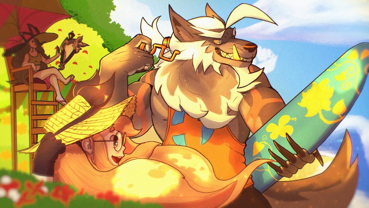 KaiShitsumon's tweet image. I love this game, especially your characters. #Sash_legends_summerfa