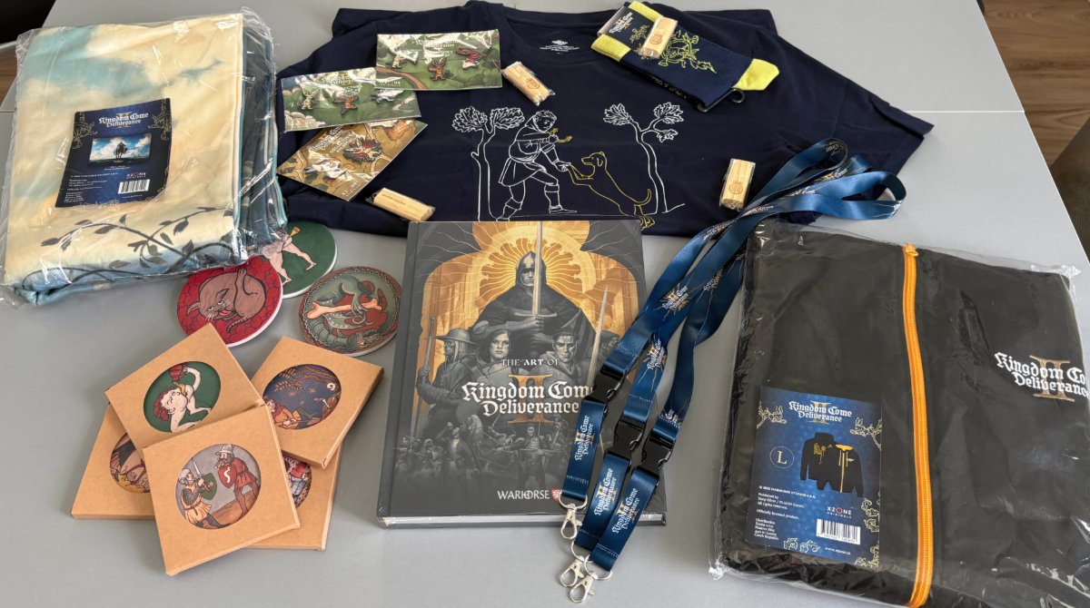 Yaza Games | Scriptorium: Master of Manuscripts! (@yazagames) on Twitter photo Huge thanks to our Friends from <a href="/WarhorseStudios/">Warhorse Studios</a> for sending us these precious <a href="/KingdomComeRPG/">Kingdom Come: Deliverance II</a> goodies!
Now we can illuminate manuscripts like it's 1403.
🐰🖤⚔️ Huge thanks to our Friends from <a href="/WarhorseStudios/">Warhorse Studios</a> for sending us these precious <a href="/KingdomComeRPG/">Kingdom Come: Deliverance II</a> goodies!
Now we can illuminate manuscripts like it's 1403.
🐰🖤⚔️