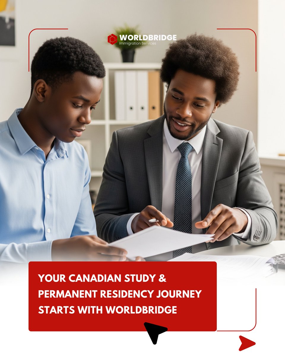 worldbridgehq's tweet image. Ready to turn your study dreams into Canadian PR?

Getting accepted is just the first step, what you do next matters more.

At Worldbridge, we guide you from school choice to PR strategy,  even before you land.

Talk to an expert today 
➠➠theworldbridge.ca

#studytopr