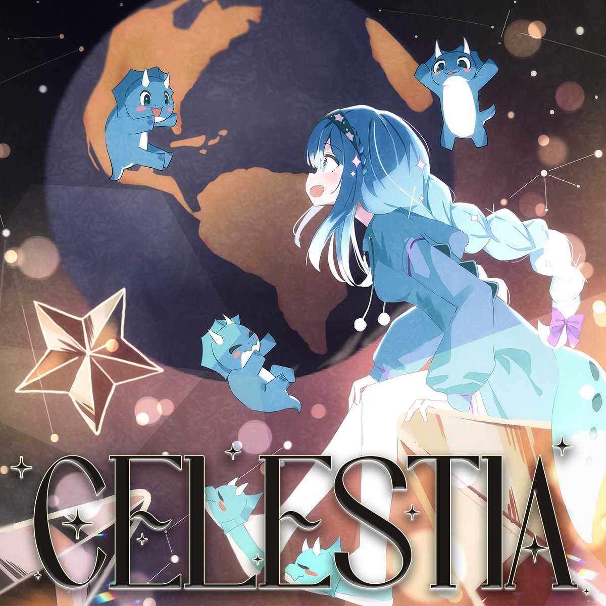 skiddosaur's tweet image. Skiddo's First Ever EP "CELESTIA" is NOW AVAILABLE ON ALL STREAMING PLATFORMS!! Give it a listen using the linktree link below or searching up Skiddosaurus Rex in your favorite place to stream music!!!
linktr.ee/skiddosaurusrex
#VtuberEN #VtuberUprising #SkiddoLive #CELESTIA