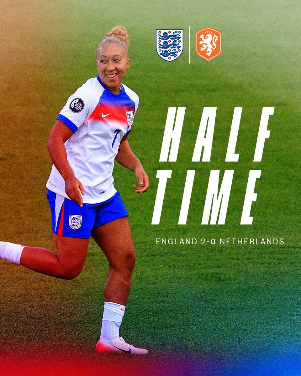 Two ahead at the break 👊

Let’s keep the momentum going in the second half, #Lionesses!