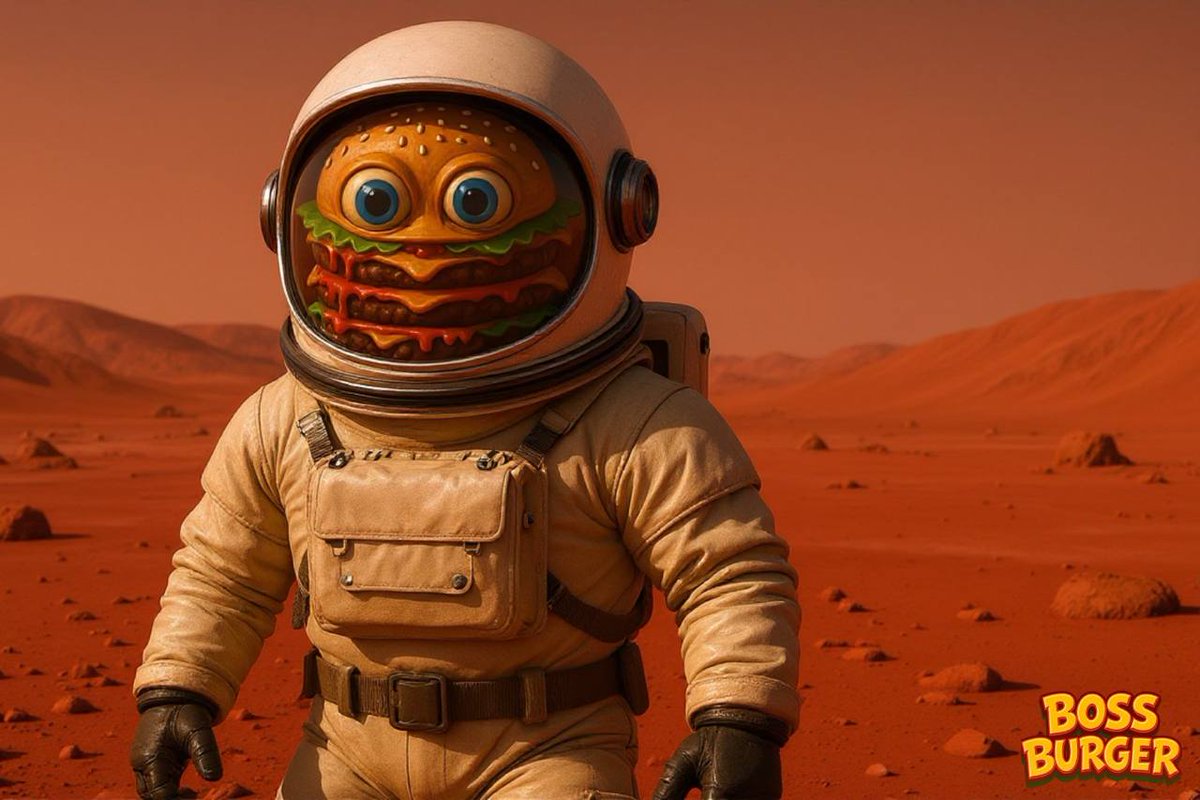 This burger is going where no burger has been before. Big announcement imminent. Load up 🍔🍔🍔🍔