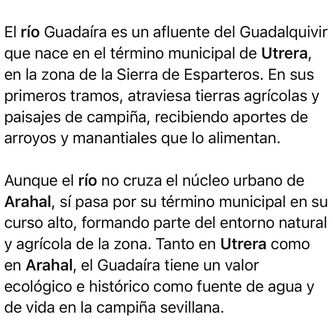 Si el 𝒓𝜾́𝒐 suena, agua lleva.