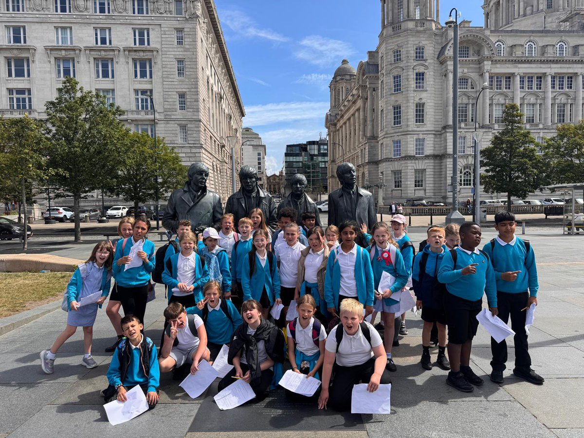 Year 5 visited Liverpool today and have been on a scavenger hunt of famous landmarks around the Albert dock and shared lunch with a group of hungry seagulls, before exploring the remains of mummies in the museum and experienced the wonders of the universe in the planetarium.