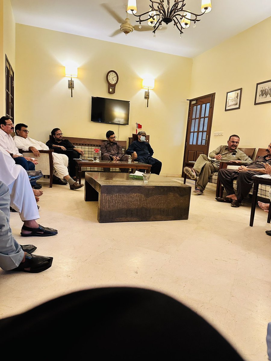 Meeting of Central Executive Body of Sindh United Party was held today. 
Junior GM Syed and I were Nominated for Central Executive Committee of SUP. 
<a href="/Sayed_ZainShah/">Sayed Zain Shah</a> thank you for the opportunity and trust.