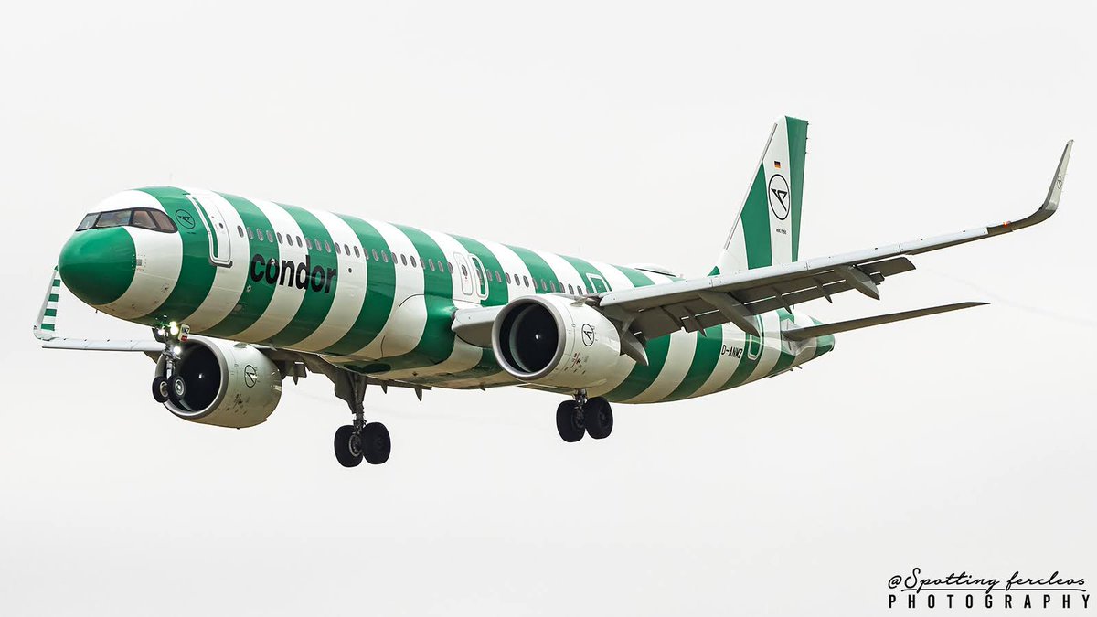FercleosSpotter's tweet image. When summer arrives, LEJR fills up with Condor stripes....
