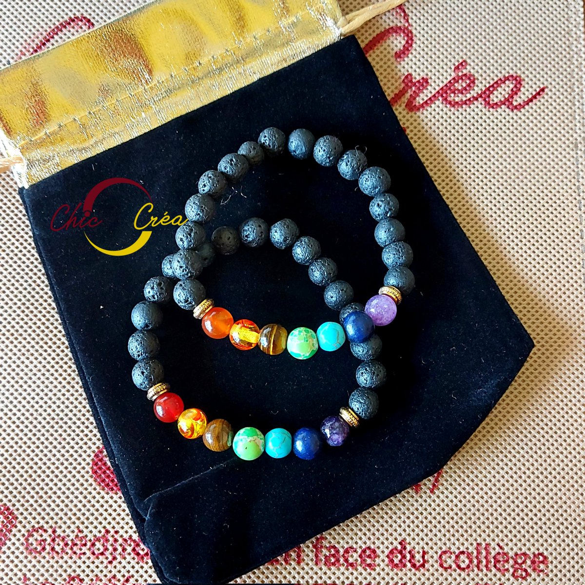 ChicCrea's tweet photo. [BRACELET 7 CHAKRAS]

Après un long moment de rupture, il est de nouveau disponible !!! 

Le bracelet 7 chakras est un bijou qui équilibre les énergies des 7 principaux chakras du corps humain.

Disponible au 229 0166122547 https://t.co/OU8DUJSBEq