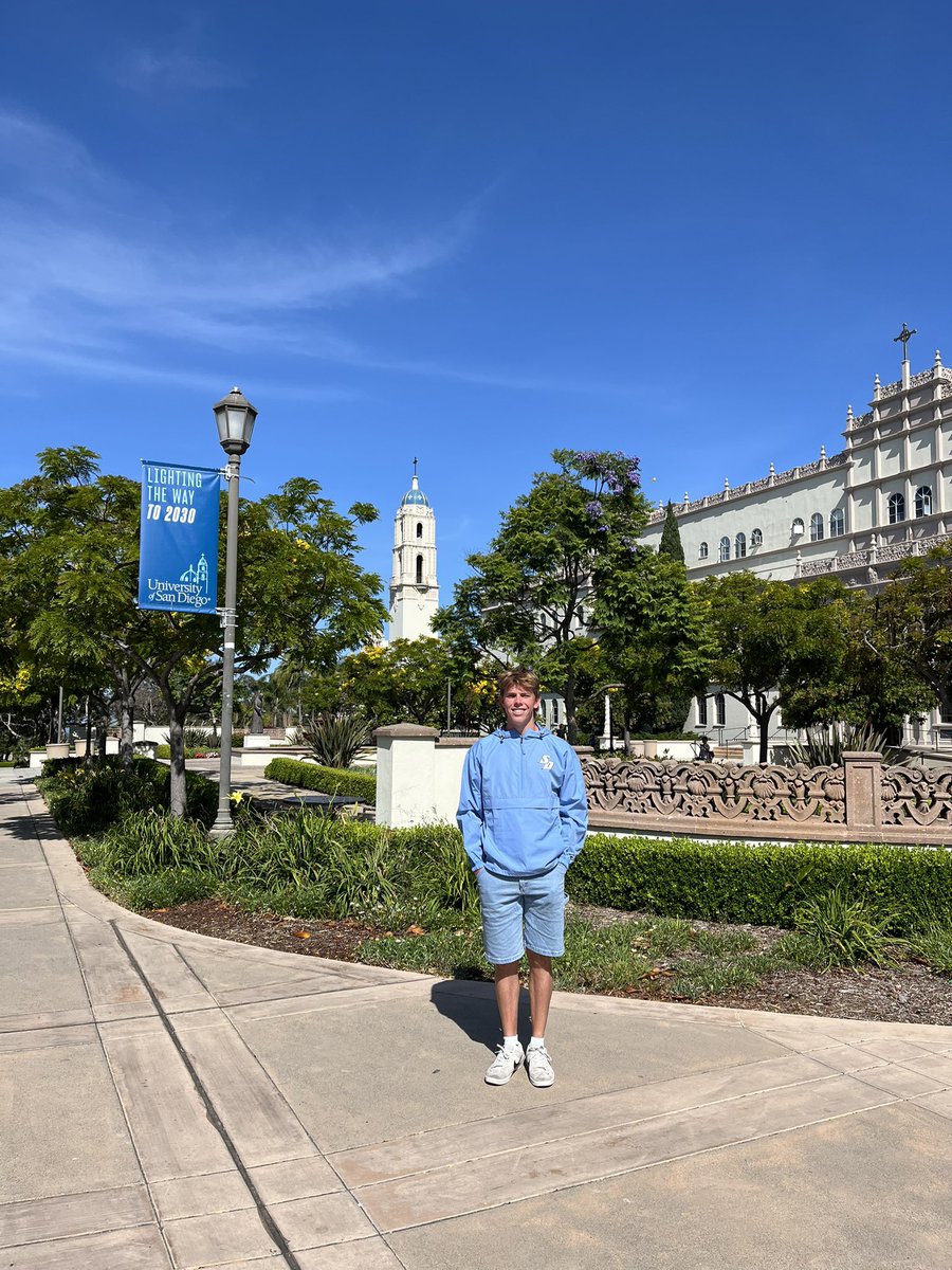 Gunner Fagrell (@gunner_fagrell) on Twitter photo Cool experience checking out the University of San Diego this morning! Had a great time touring with <a href="/CoachNFulton/">Nick Fulton</a> and learning about their program! <a href="/CoachDiedrick/">Ryan Diedrick</a> Cool experience checking out the University of San Diego this morning! Had a great time touring with <a href="/CoachNFulton/">Nick Fulton</a> and learning about their program! <a href="/CoachDiedrick/">Ryan Diedrick</a>