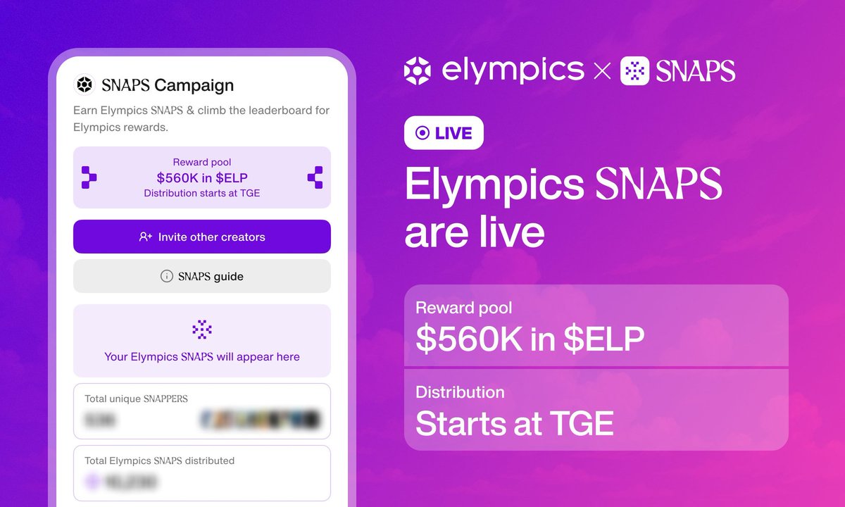 0x_markram's tweet image. Stop wasting time on games that don’t reward you.
Start yapping where every move earns — @elympics_ai 🎮
⚔️ Compete with skill
⚡ Play in real-time
🧠 Powered by AI

Level up on @cookiedotfun — we don’t play, we win.

#SnapChallenge #SnapAndGrow #CookieGang #TopSnapper
