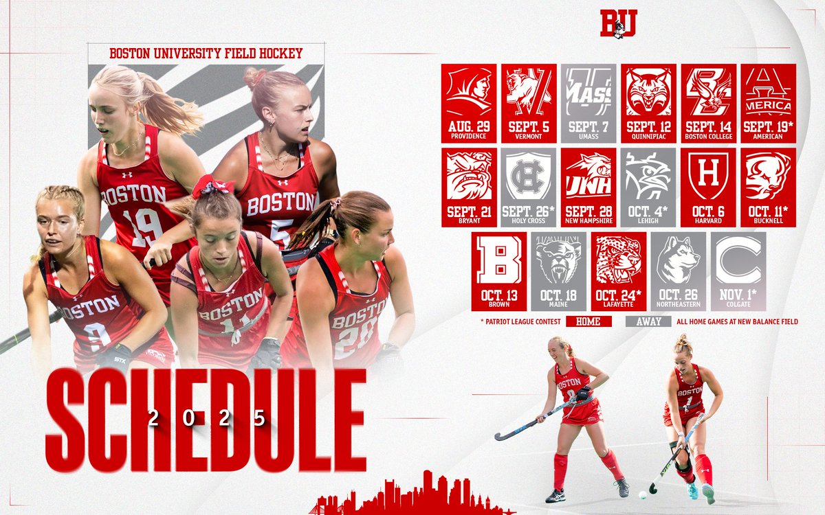 TerrierFH's tweet image. Just over 7️⃣ weeks until we kick off a home-heavy 2025 season‼️
📰: tinyurl.com/5xxyaey7
#GoBU 🐾
