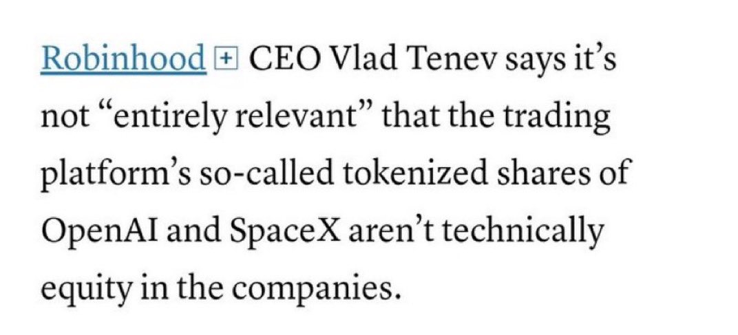 The type of quote you hear at the very top of market cycles