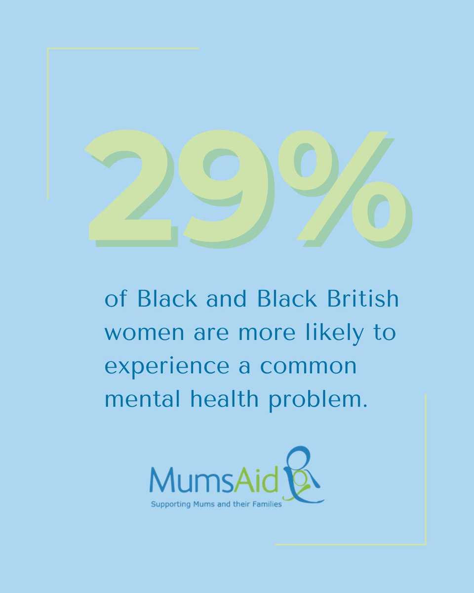 And that's before you consider the increased risk of mental health challenges that women face during pregnancy and after having a baby.

If you know a Black or Global Majority woman who is looking for a mum community, please get in touch. 📷
#Greenwich #greenwichmums #blackmums