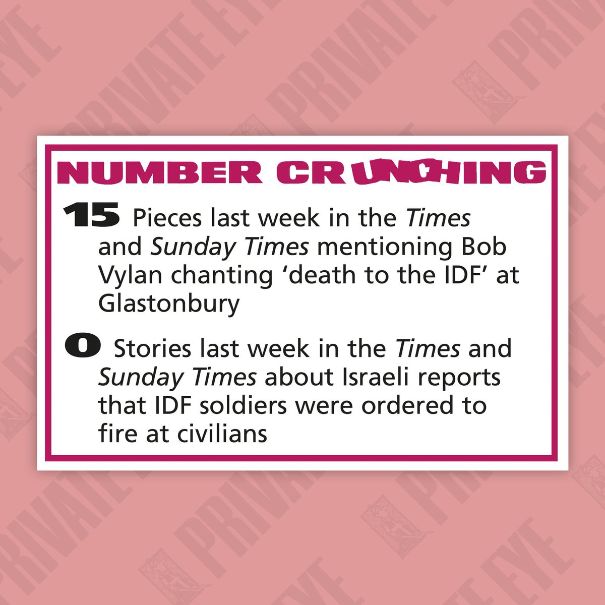 The Telegraph slammed the BBC for “championing” Bob Vylan, after the duo led chants of “death to the IDF” at Glastonbury; highlighting how the BBC once called vocalist Pascal Robinson-Foster a “performance poet” at 16. 

But the Telegraph forgot to mention it gave Bob Vylan a