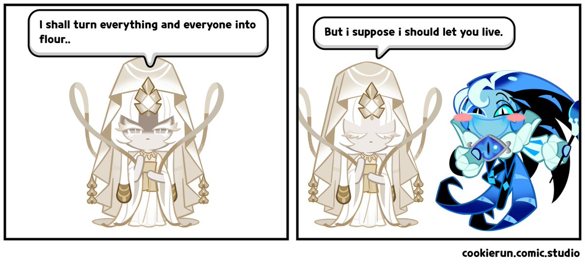 She loves him 💙🤍
#ShadowFlour #MysthicMilk #cookierunkingdom #crk #shadowmilkcoookie #Mysthicflourcookie #Apatheticlies #Deceitfulfutility