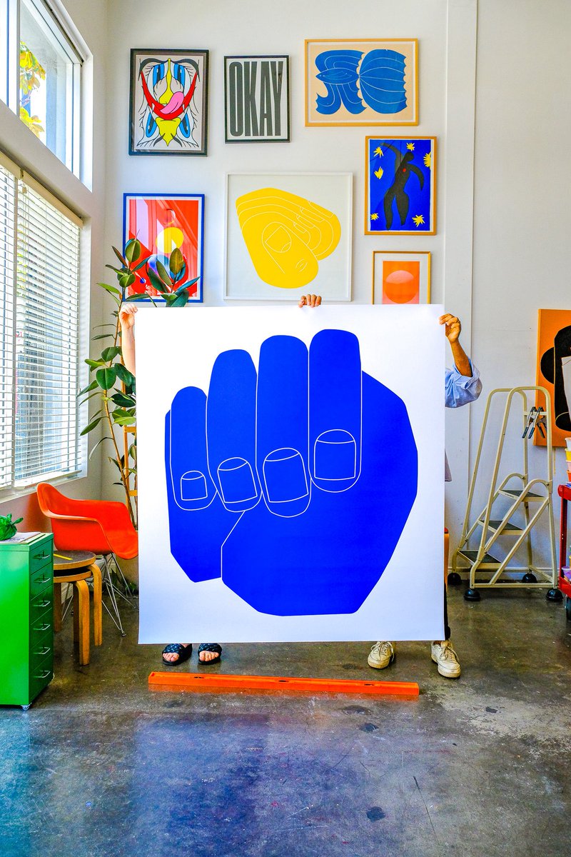 By far the biggest thing I printed in my life. This tryptic goes to Tenesse 💥💥💥