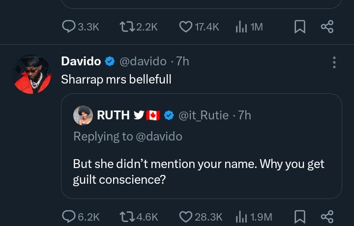 Remor24's tweet photo. O.B.O sef no good 😊 😂 
Abeg who de control him phone 😂😂 
#davido #ruth1 #TrendingNow #FuFuTime https://t.co/XfFhDHKI8e