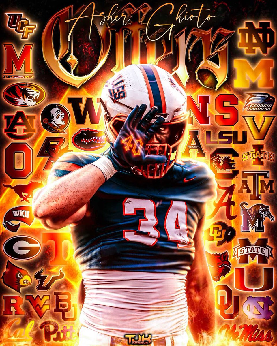 Asher Ghioto (@asherghioto34) on Twitter photo Truly blessed to receive these opportunities. Grateful for every school that believes in me! I don’t take a single one for granted. Sophomore season loading! Thank you Jesus! #backtowork #AGTG #40ball <a href="/Bolles_Football/">Bolles Football</a> <a href="/DeshawnBrownInc/">Deshawn Brown</a> <a href="/Coachcliff904/">Cliff Hill</a> <a href="/Rivals/">Rivals</a> <a href="/On3sports/">On3</a> Truly blessed to receive these opportunities. Grateful for every school that believes in me! I don’t take a single one for granted. Sophomore season loading! Thank you Jesus! #backtowork #AGTG #40ball <a href="/Bolles_Football/">Bolles Football</a> <a href="/DeshawnBrownInc/">Deshawn Brown</a> <a href="/Coachcliff904/">Cliff Hill</a> <a href="/Rivals/">Rivals</a> <a href="/On3sports/">On3</a>