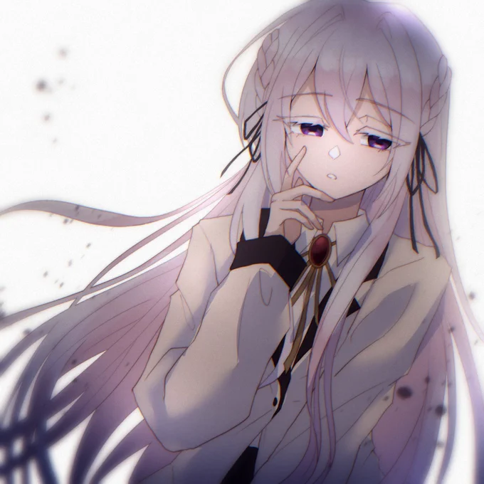 Thoughtful... - attack for Lilicat of their OC, Kumi! she's so pretty, I had fun with this one... ;w; #artfight2025 #teamfossil #artfight