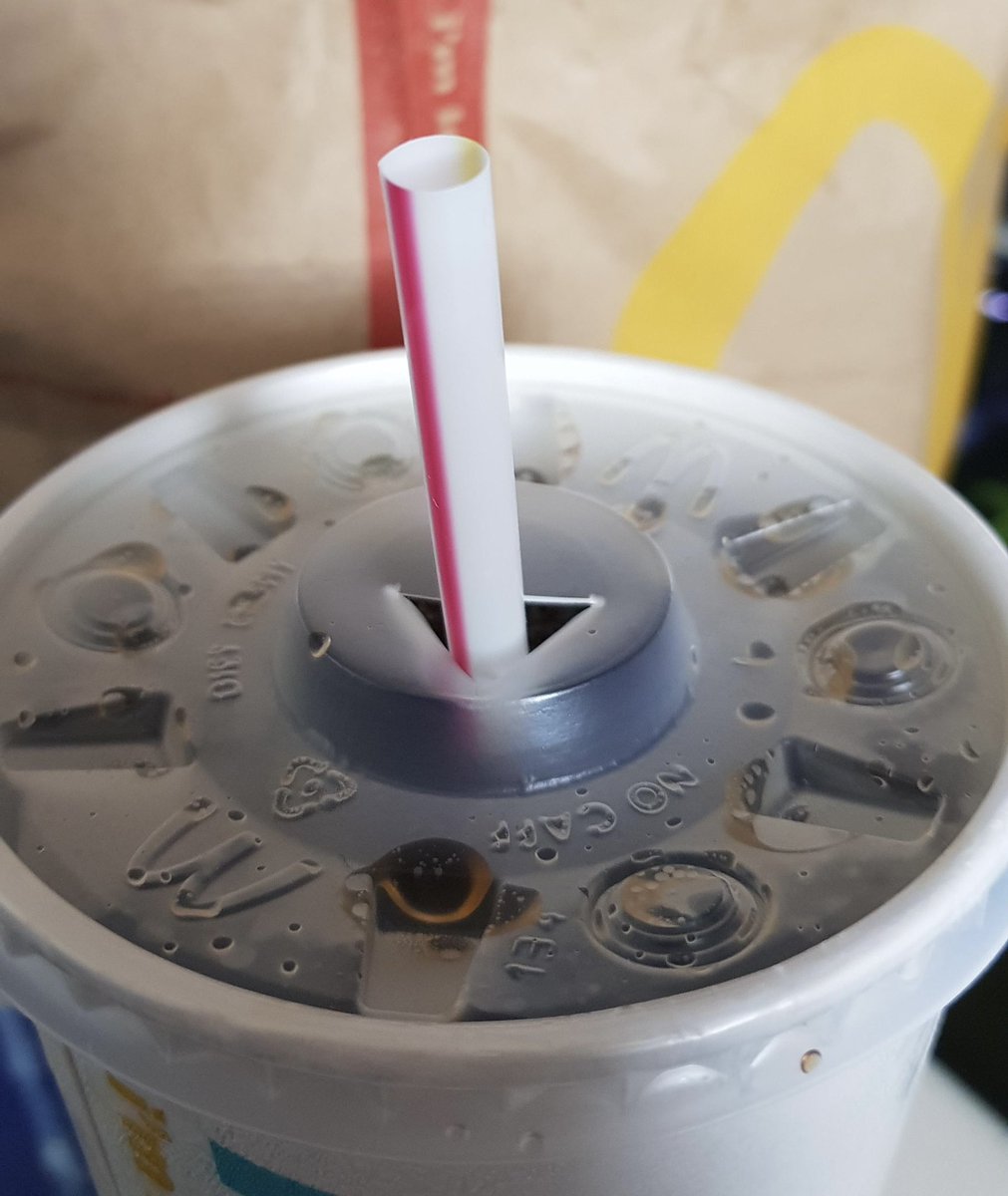 Same feeling I get when I buy a Coke at McDonalds and can demolish it with their huge straws.